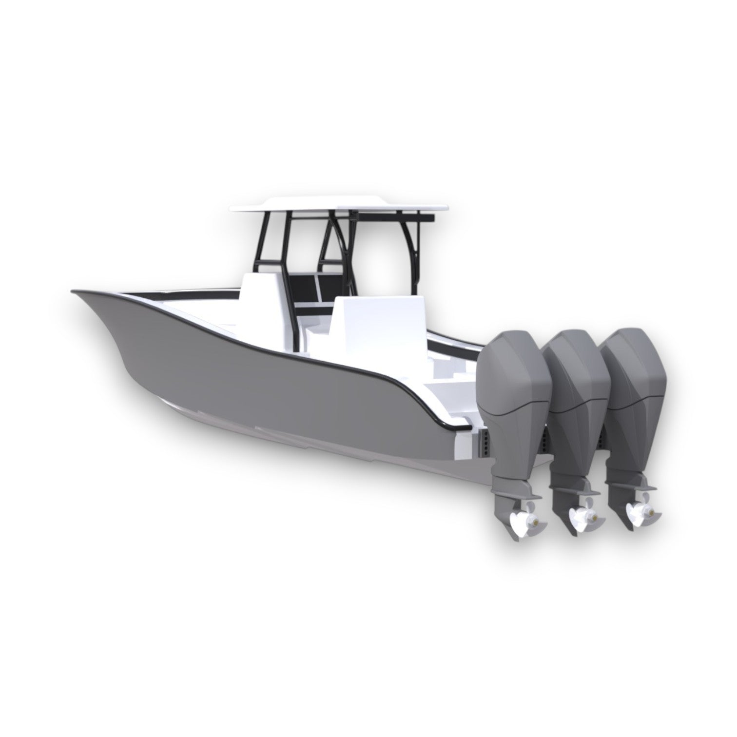 3d printable rc boat and outboards
