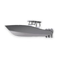 3D Printable RC Yellowfin Style Boat