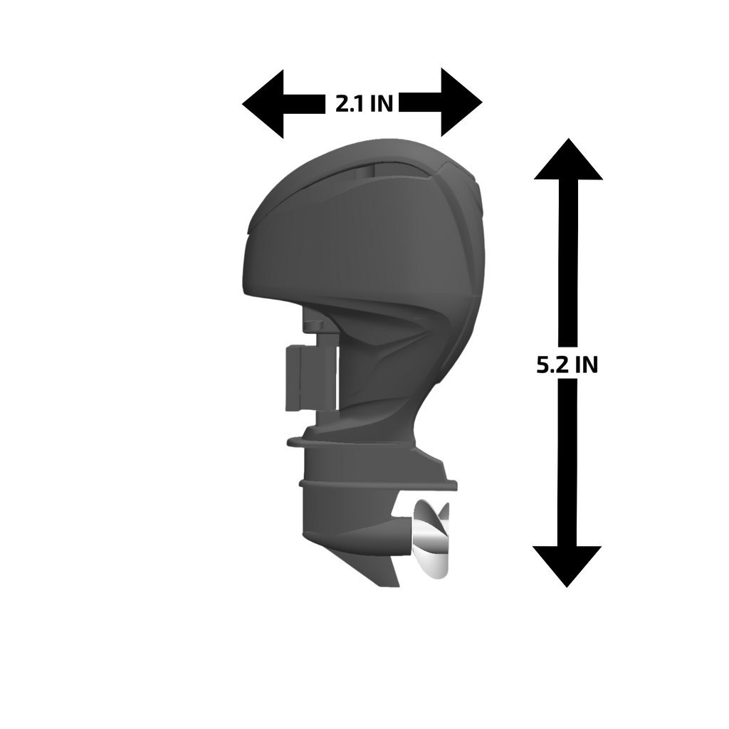 PBW RC Outboard Motor – 3D Print Ready Digital Files & Build Instructions