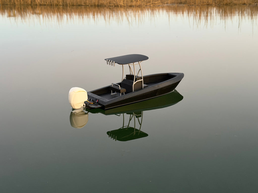 3D Printed RC boat and outboard project
